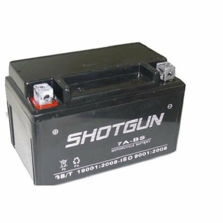 BATTERYJACK Shotgun YTX7A - BS iGel High Performance Power Sports Battery 7A-BS-Shotgun11